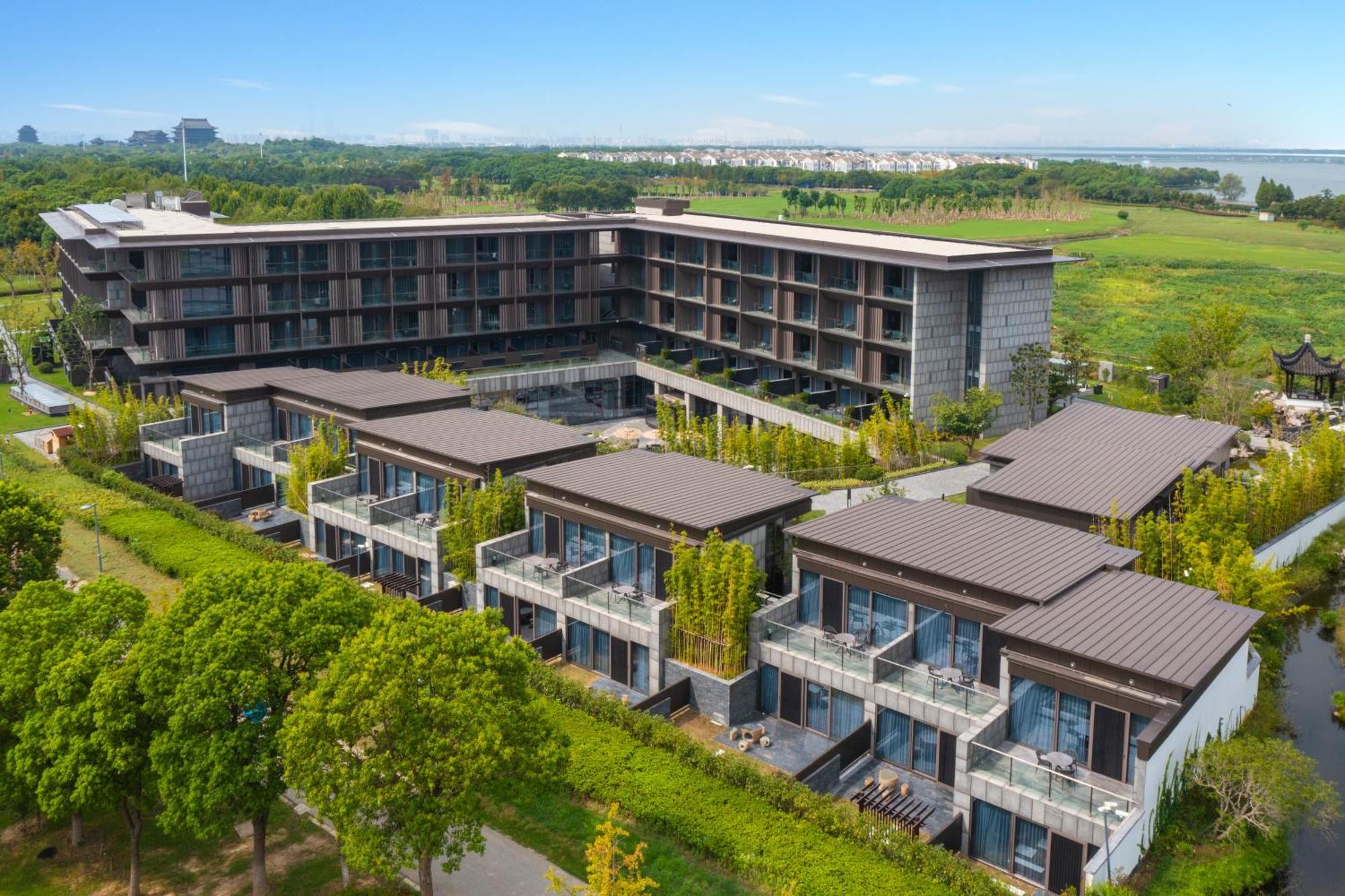 Hotel Indigo Suzhou Yangcheng Lake By Ihg Kültér fotó