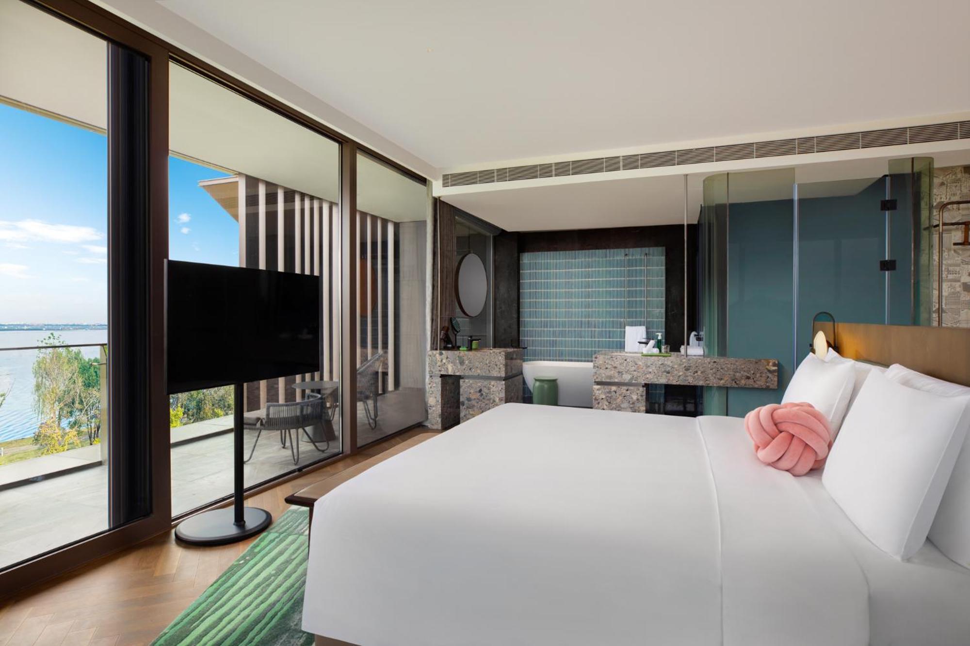 Hotel Indigo Suzhou Yangcheng Lake By Ihg Kültér fotó
