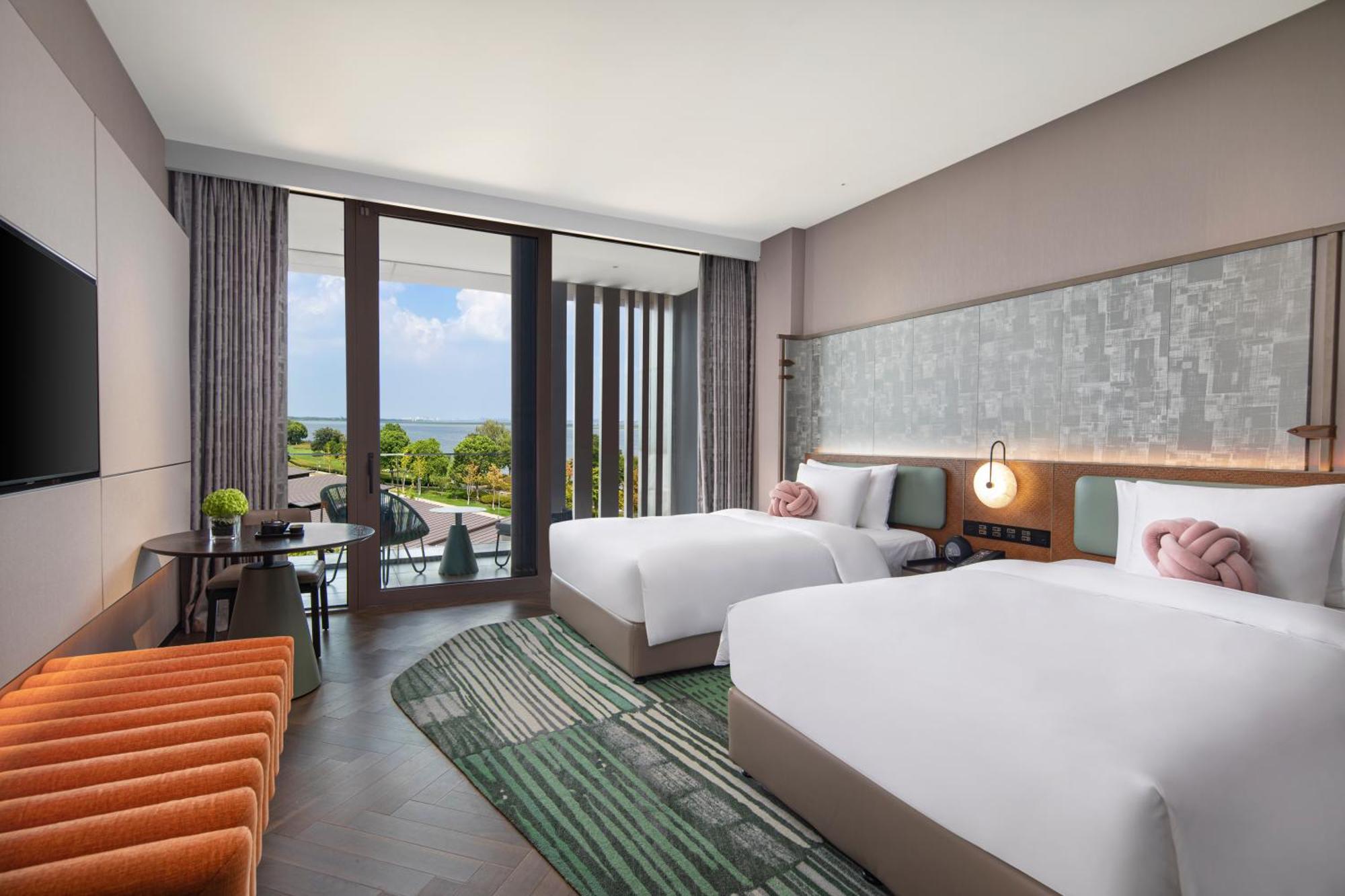 Hotel Indigo Suzhou Yangcheng Lake By Ihg Kültér fotó