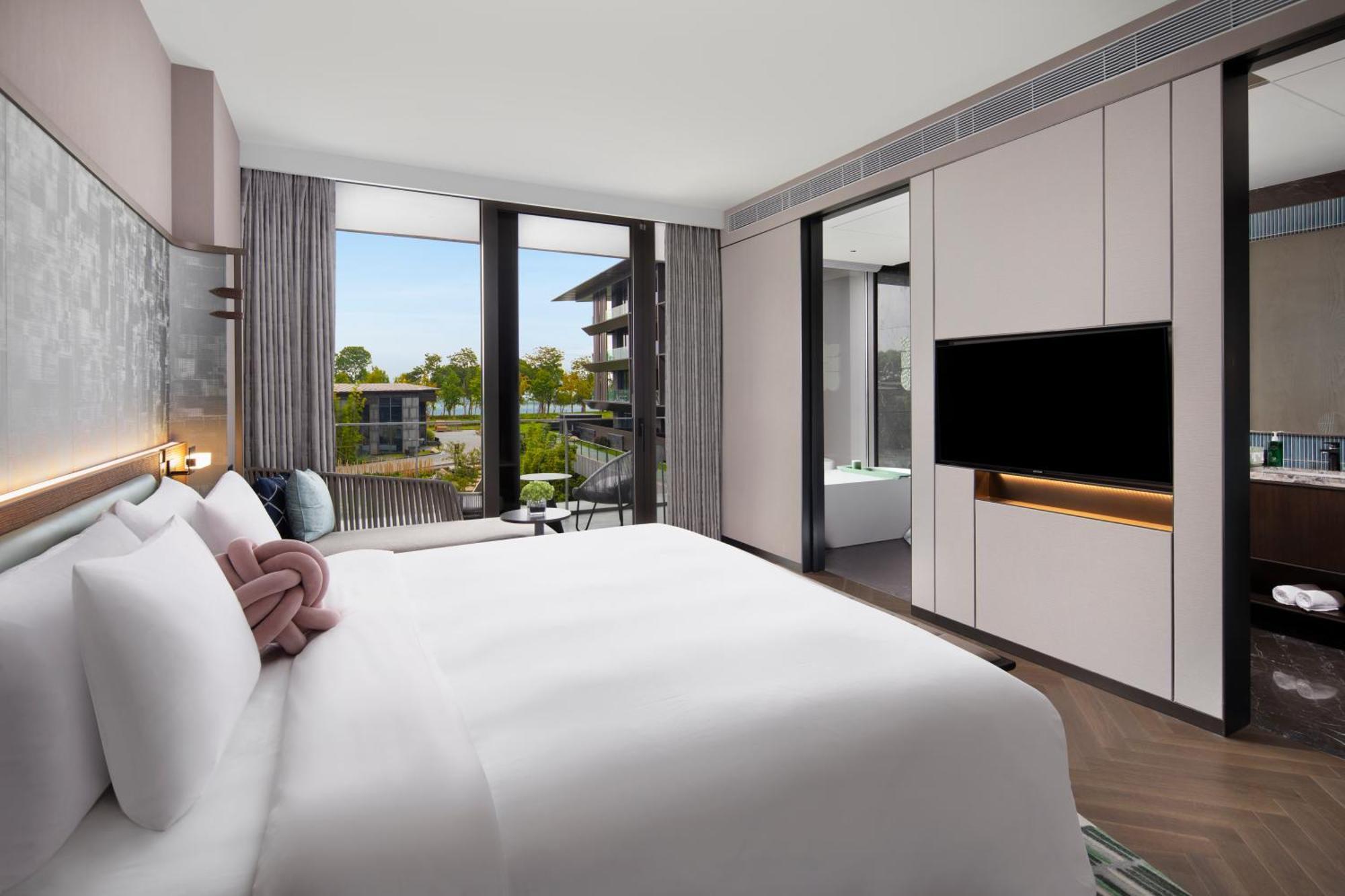 Hotel Indigo Suzhou Yangcheng Lake By Ihg Kültér fotó